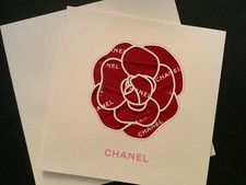 Chanel Red Ribbon Greeting