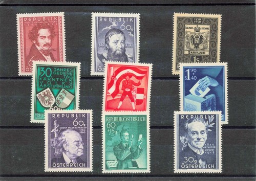 Austria 568 572 b269 b272 - austria, b269-b272