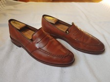 Allen Edmonds Randolph 9.5 D Penny Loafers 4846 dark chili