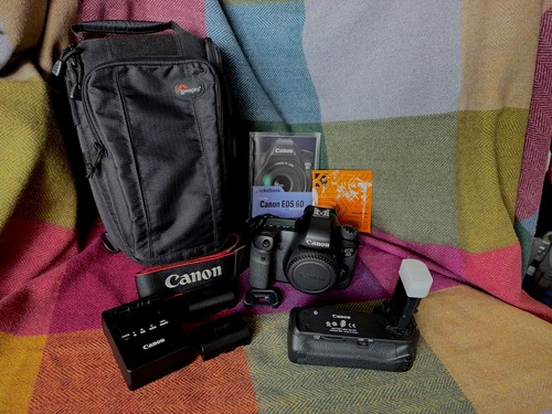 Canon eos full frame dslr - 6d,