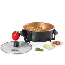 Electric Multi Cooker Non-Stick Cooking Pan Skillet Meal Maker Giles & Posner