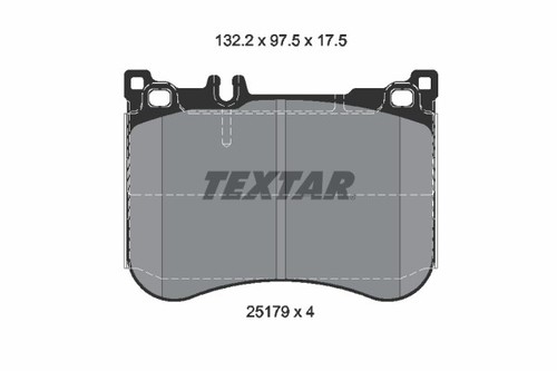 Brake pad set disc - disc,