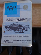 1960S SAH TRIUMPH TUNE
