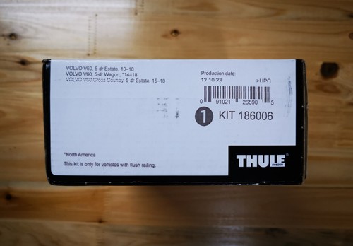 Thule 6006 fit kit - thule, 186006