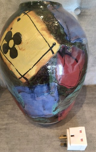 Large dartington pottery vase - dartington,