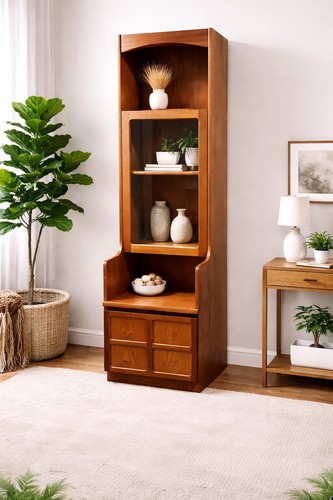 Nathan teak display cabinet - teak,