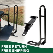 Golf Cart Rear Seat Safety Grab Bar With Trailer Hitch for EZGO Club Car Yamaha