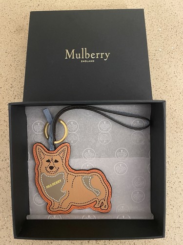 Mulberry corgi leather - mulberry, key