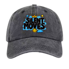"Silent Moves" Smiley Crown