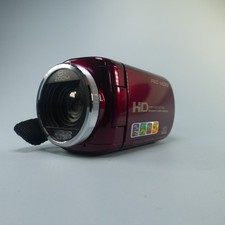 Pro More 12.0MP Compact HD Video Camcorder Red Tested