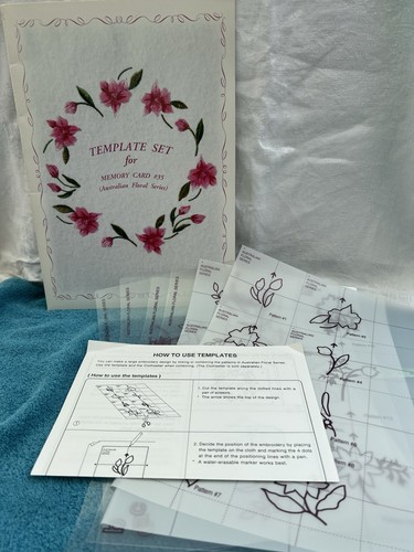 Janome template set - for, memory