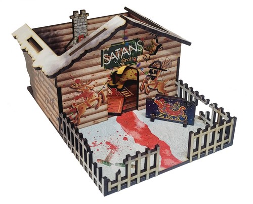 Mdf pre printed - printed, santas