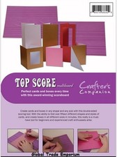 Crafters Companion TOP SCORE MULTIBOARD -  Embossing & Scoring Board - FREE P&P