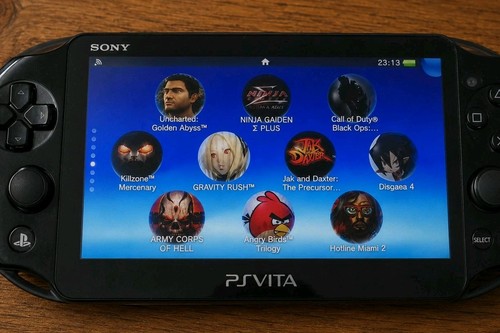 Vita with games psp - with, ps1