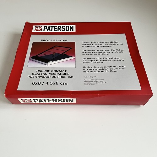 Paterson 6x6 contact - 6x6, proof