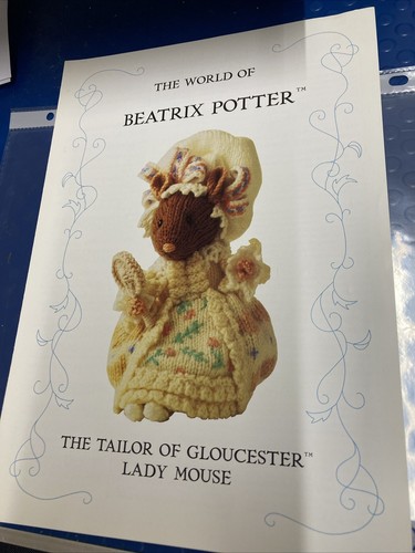 Toy knitting pattern - pattern, beatrix