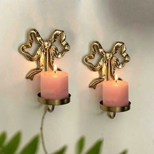 2pcs wall mounted candlestick - wall,