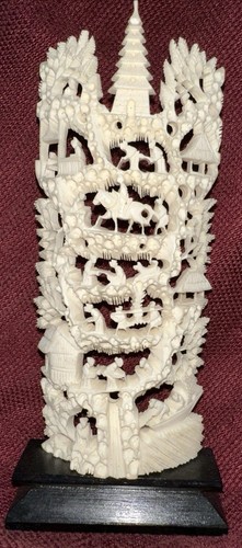 Antique asian intricate hand - antique,