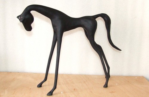 Horse abstract sculpture - horse,