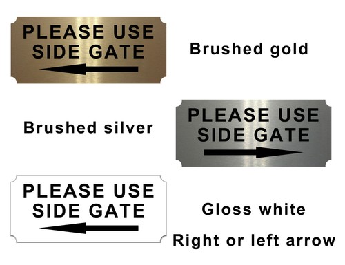Please use side - use,