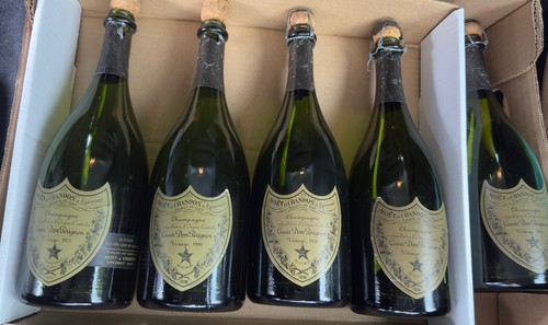 Dom perignon empty bottles - empty,