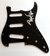 Steve Vai Signed Autographed Black Stratocaster Guitar Pickguard