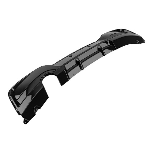 Rear diffuser dual exhaust for - dual,