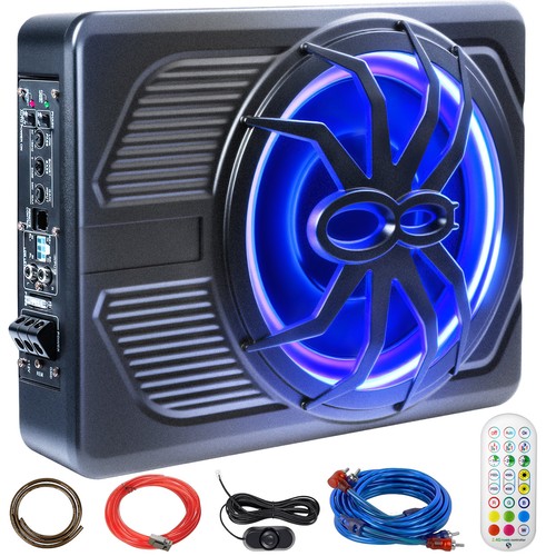 1000w led car subwoofer - 10'',