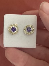 Gorgeous Diamond Amethyst 585