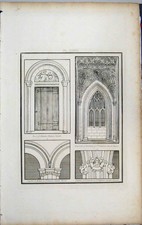 Old Antique Print 1801 Lysons