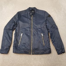 Diesel Mens Jacket Large Blue