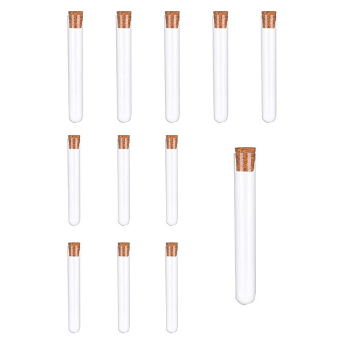 10pcs plastic test tubes - 10pcs,
