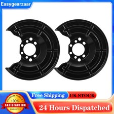 Pair Rear Brake Disc Back