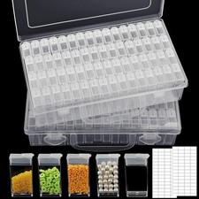 28–64 Slot Plastic Storage