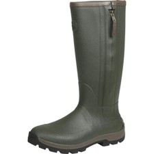 Seeland Mens Noble Zip Wellington Boots Dark Olive Green Wellies EU40 To EU42
