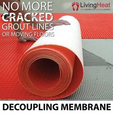 Decoupling Membrane Mat Anti Crack To Renovate New & Old Floor - Under Tiles