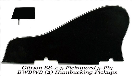 175 pickguard 1958 pickup - es-175,