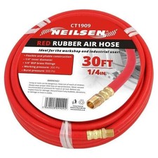 30ft -  1/4"   Rubber Air Hose