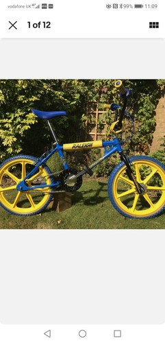 Raleigh mag burner bmx mk1 - burner,