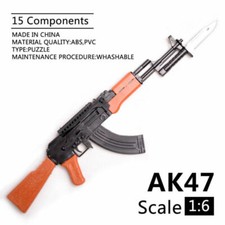 1/6 AK47 Asault  Rifle Toy Gun