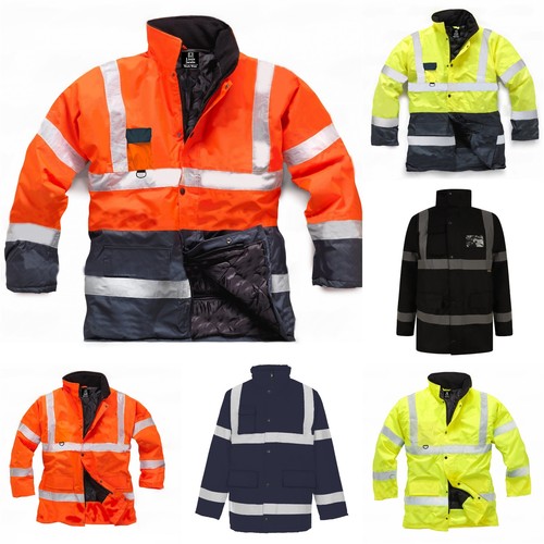 High visibility parka jacket - parka,