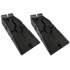 2 Pcs Plastic Car Ramps 3 Ton