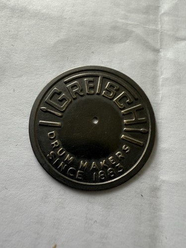 Gretsch vintage round - vintage, badge
