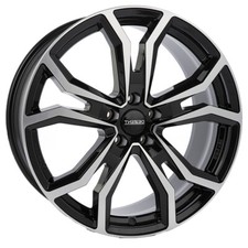 ALLOY WHEEL DEZENT TV DARK FOR AUDI S3 7.5X19 5X112 BLACK/POLISHED X27