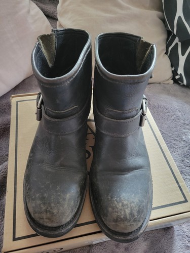 Ash biker boots destroyrd - biker,
