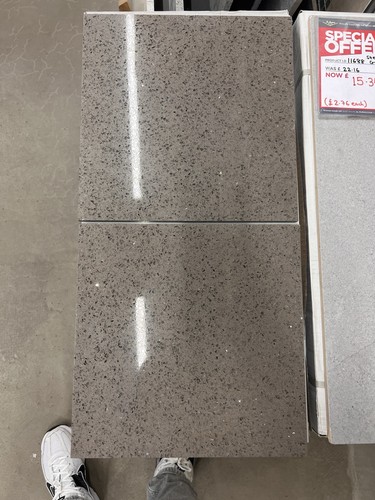 Taupe quartz tiles - quartz, 297x297