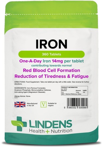 Iron 14mg 360 tablets - x,