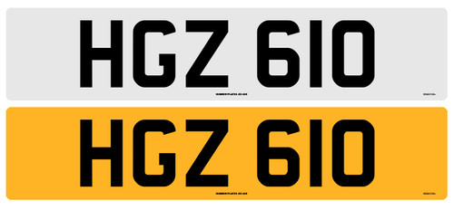 Hgz 610 personalised - hgz,