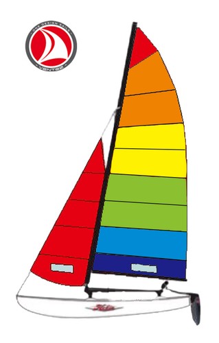 Ventoz hobie cat - hobie, 16