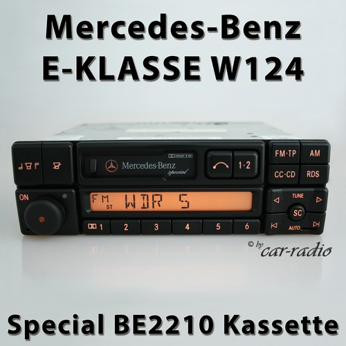 Genuine mercedes w124 radio - genuine,